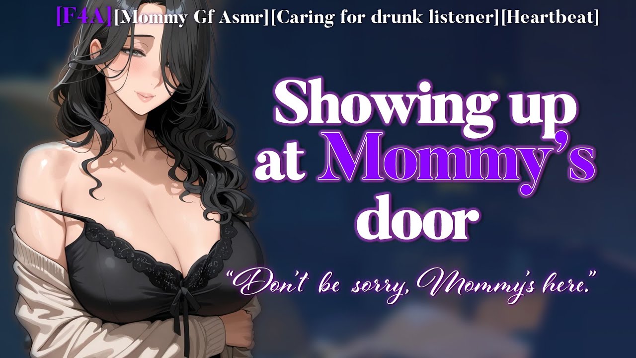 ASMR | Gentle Mommy cares for You when You show up drunk [F4A][Mommy Gf][drunk listener][heartbeat]
