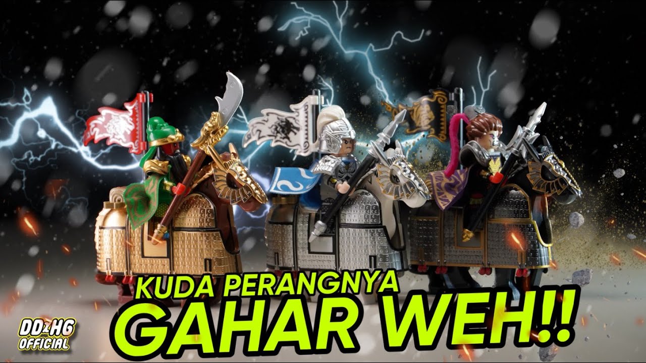 Kuda Perang ini sih Detail abis weh !! Decool War-horse Courage of the Three Kingdoms Review