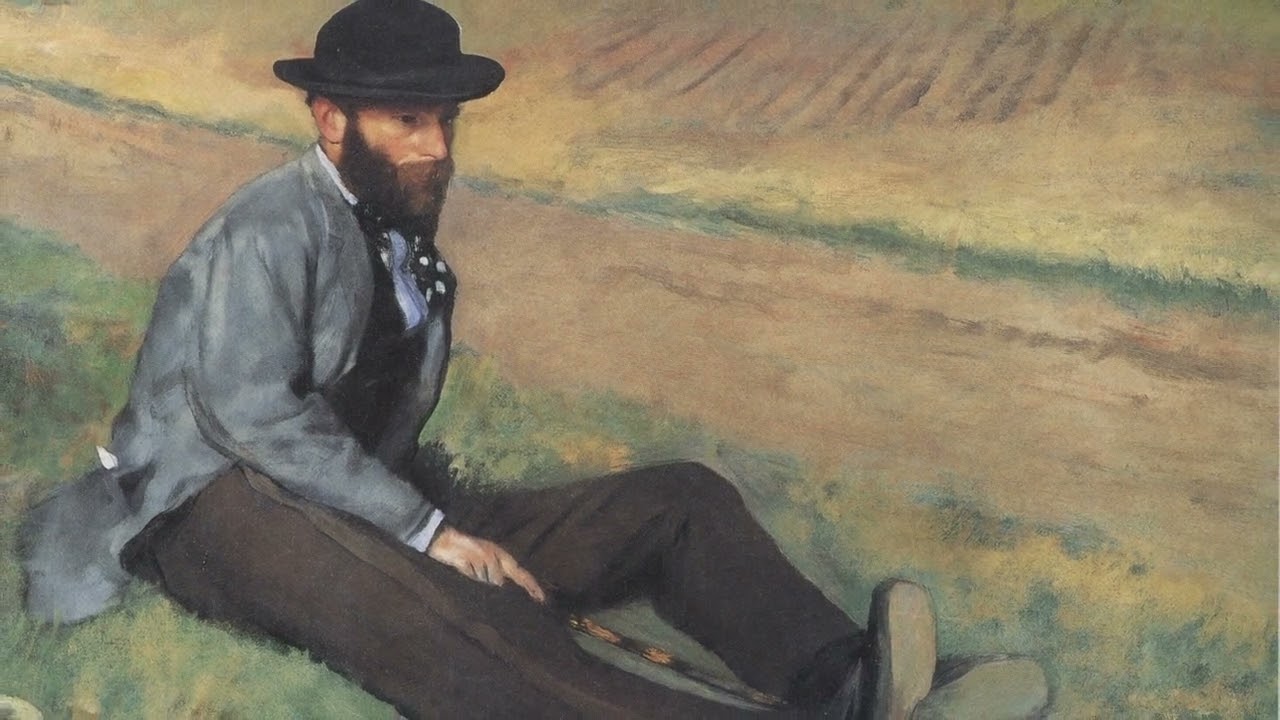 [Comedy Satire] French Painter Degas' Inspiration For Portrait Of Eugene Manet