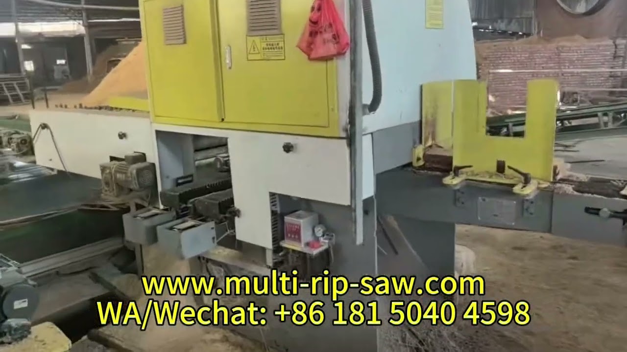 Intelligent Board Edger Smart Edge Trimmer for Making Wooden Pallets Blockboard Finger Jointed Board