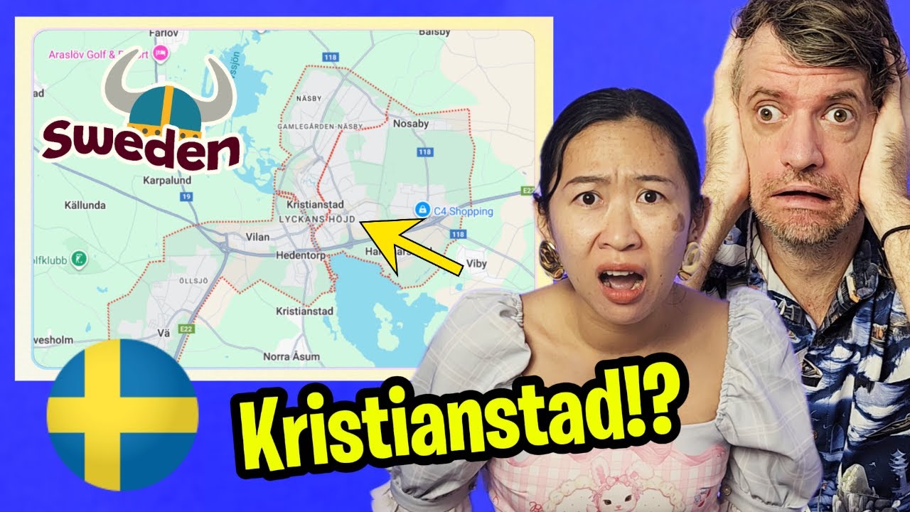 These Swedish Cities are IMPOSSIBLE to Pronounce?! (Our Reaction)