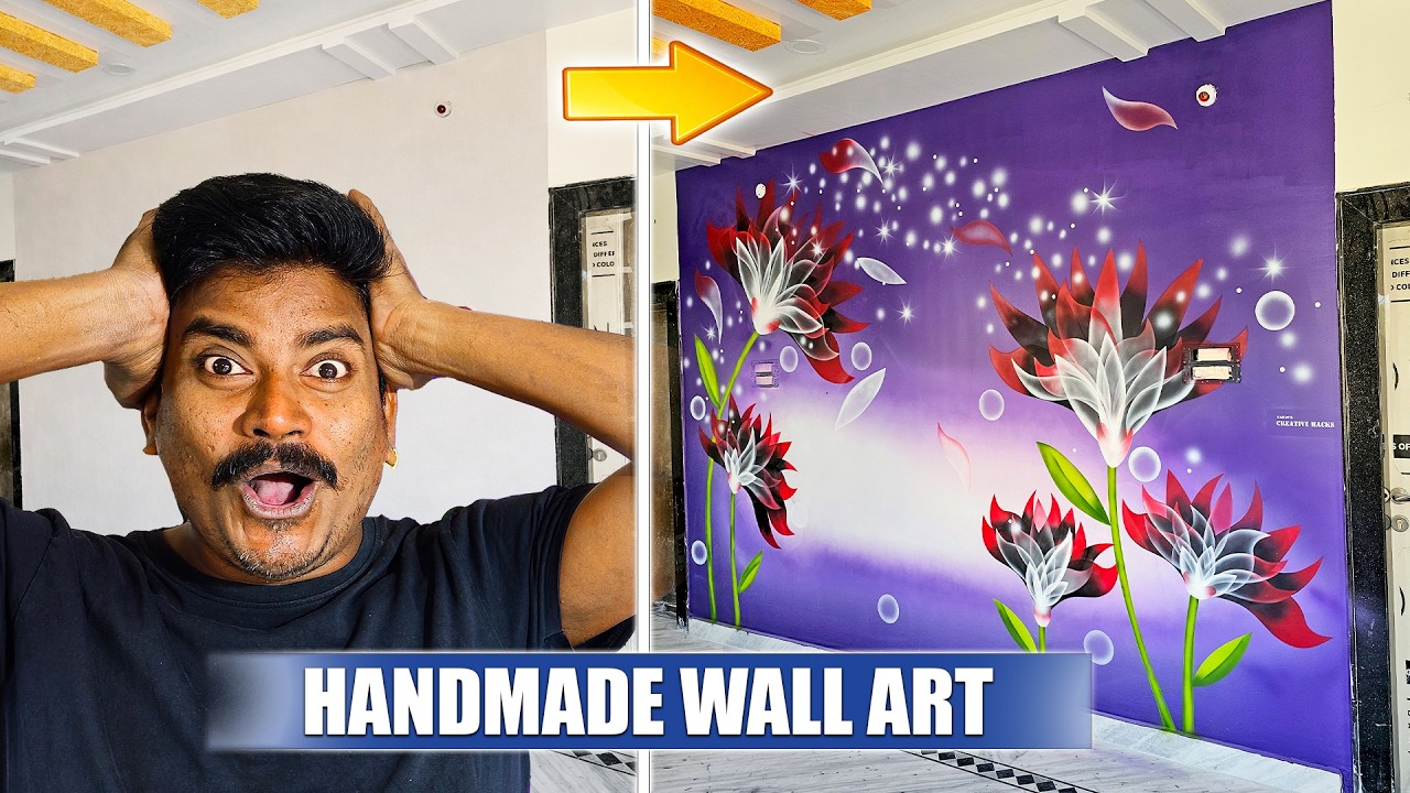 Is It Wallpaper? Handmade Wall Art!