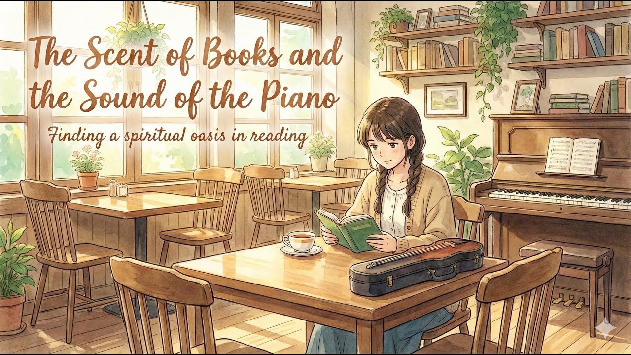 Chamber Music CH1988《The Library’s Secret Chapter》AI-assisted #piano #violintune #fantasy #cello