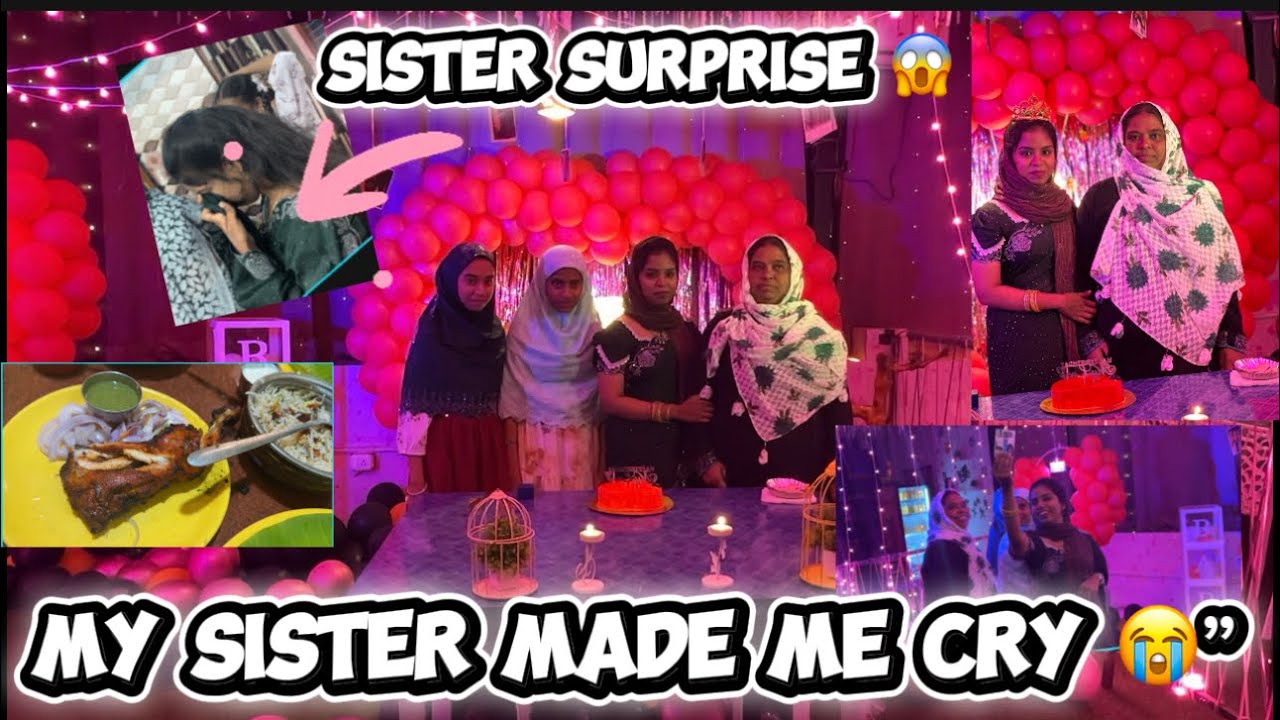 Unexpected Surprise from My Sister 🎁❤️ | Emotional Moment🥹இந்த Year Birthday மறக்க முடியாது 😭