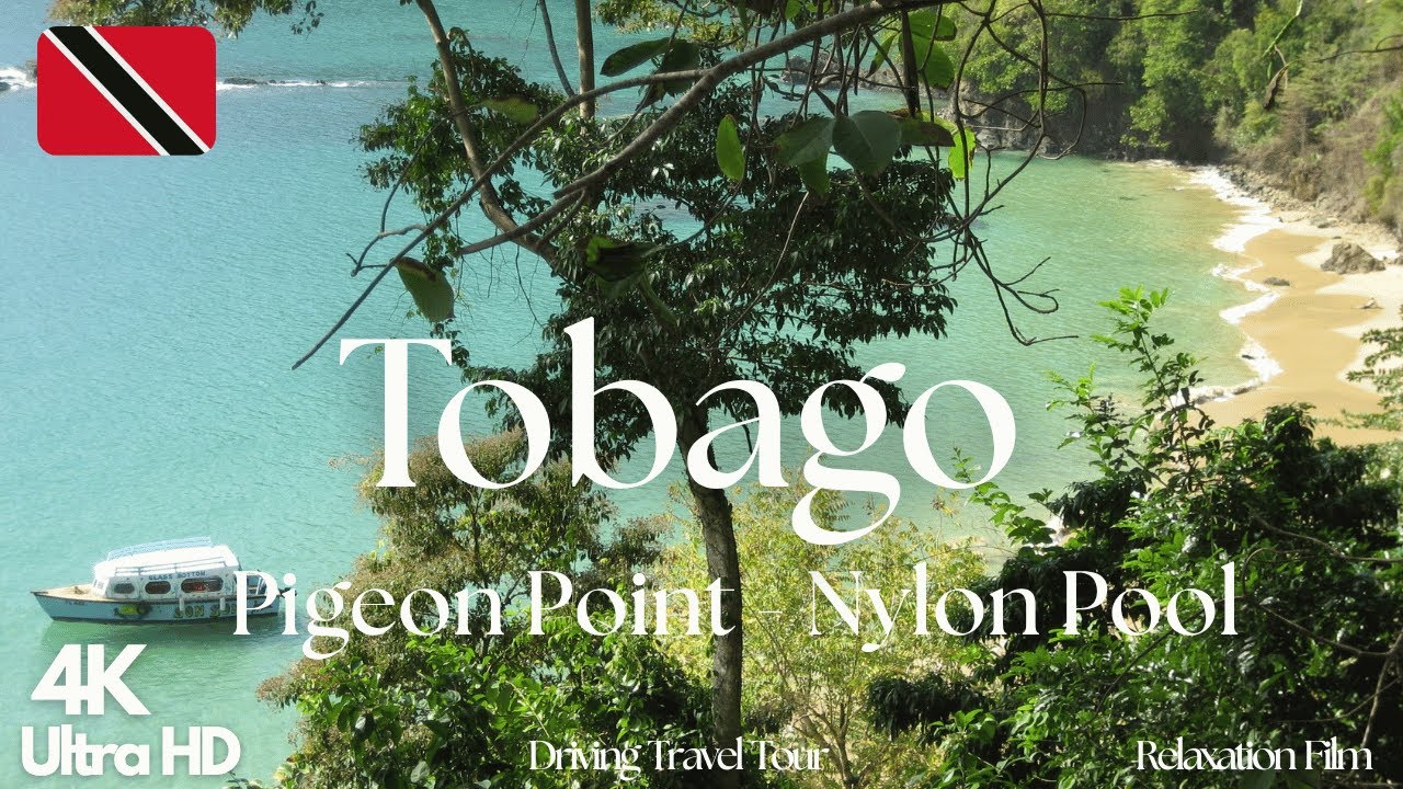 Pigeon Point Beach Boat Ride to Nylon Pool in Tobago