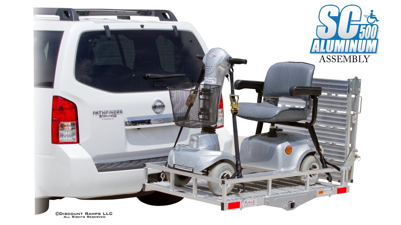 SC500-AF Aluminum Folding Mobility Carrier - Assembly