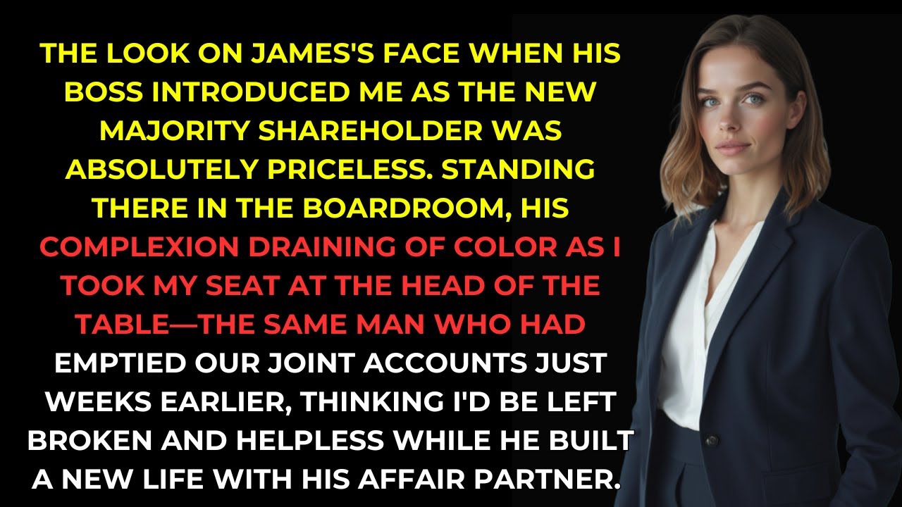 Husband Drained Our Accounts For His Affair—His Boss Called Me 'The New Company Owner' When I Bought