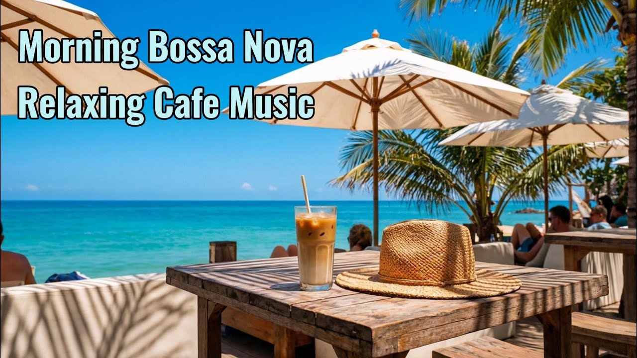 Morning Bossa Nova ☀️ Relaxing Cafe ☕ Good Mood Jazz for Study & Work & Do Nothing, Lazy cafe break