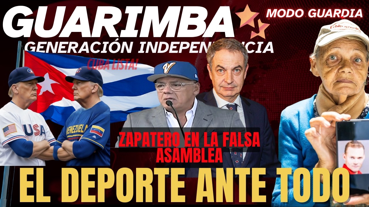 🔴 VENEZUELA Y CUBA EN VIVO - ZAPATERO EN LA ASAMBLEA? EL DEPORTE ANTE TODO - DÓNDE ESTÁ VICTOR?