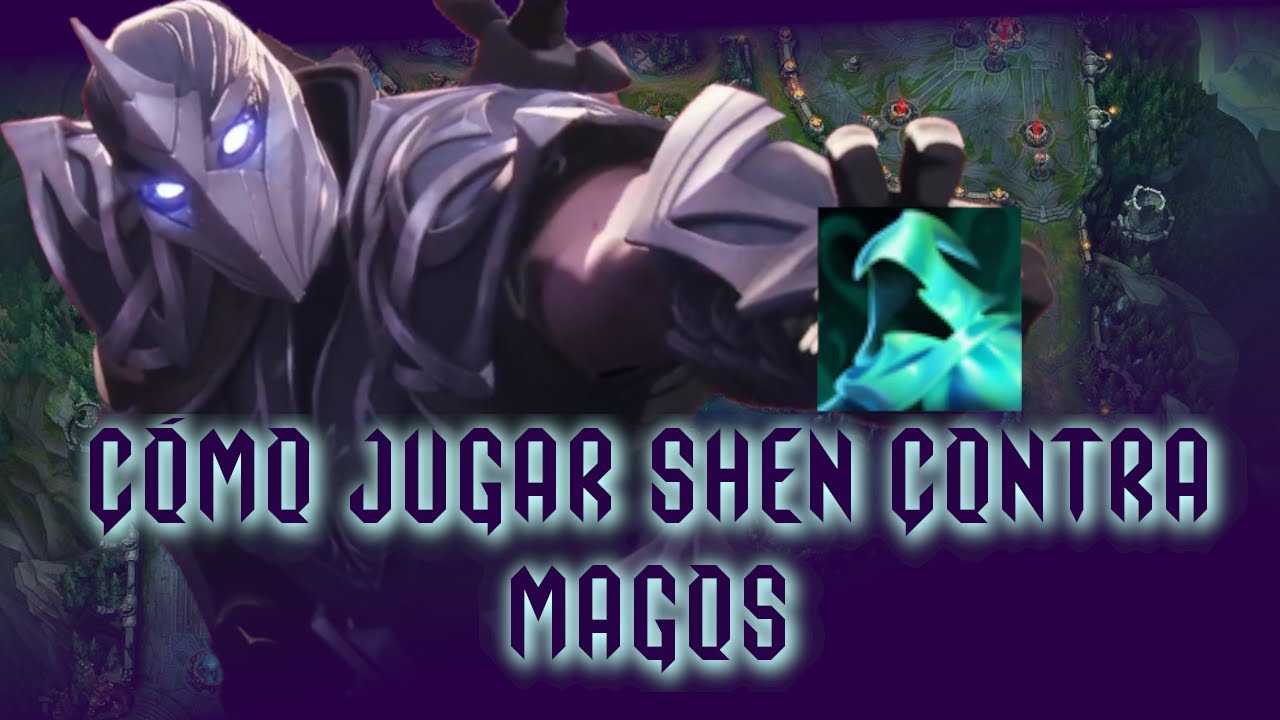 Cómo jugar Shen contra Magos y mal ping | Gameplay League of Legends #shen #leagueoflegends