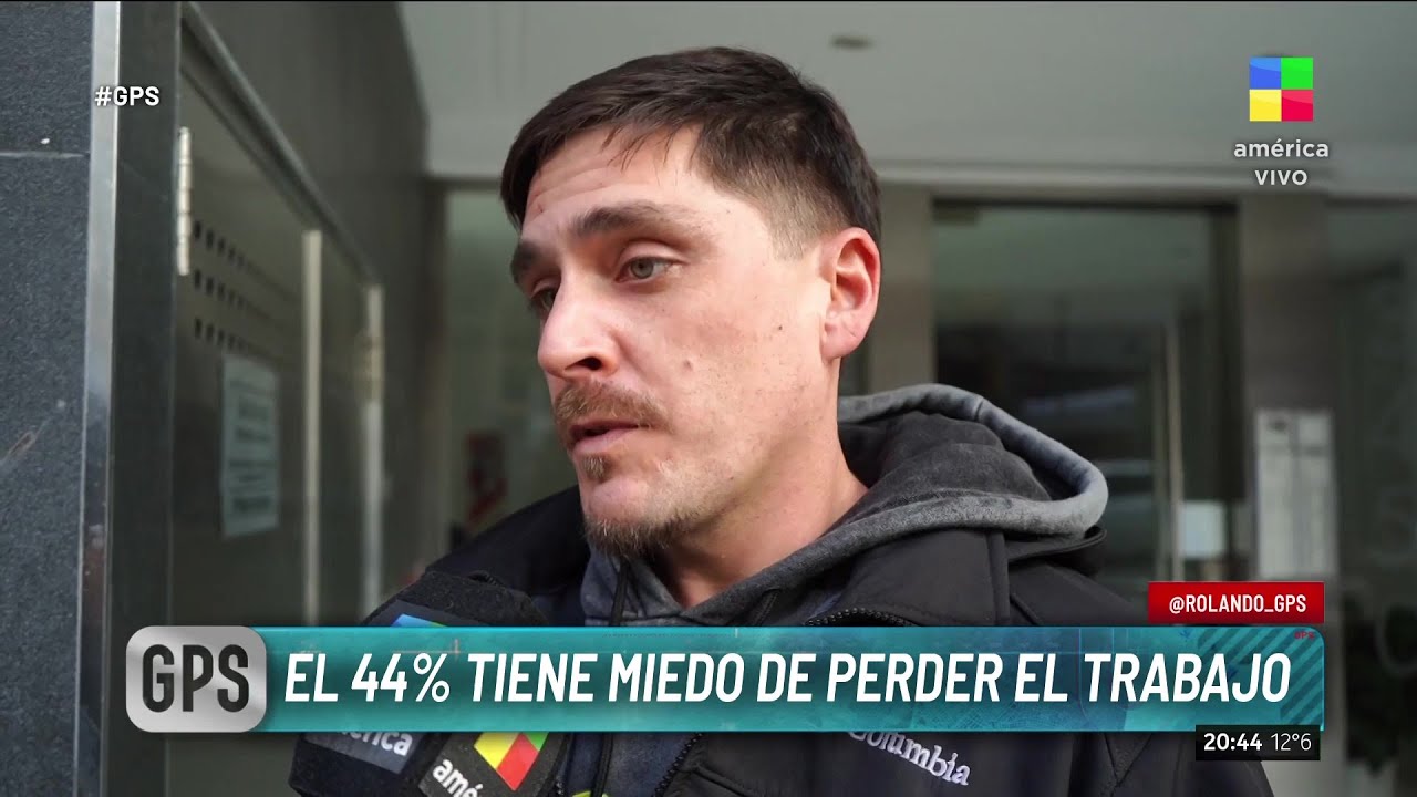 🔴DESEMPLEO: EL 44% DE LOS ARGENTINOS TIENE MIEDO A PERDER SU TRABAJO