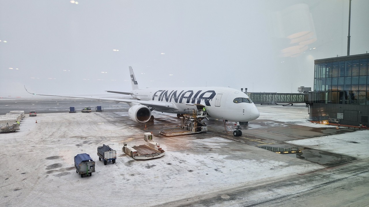 Finnair A350 Business Class Helsinki-Bangkok