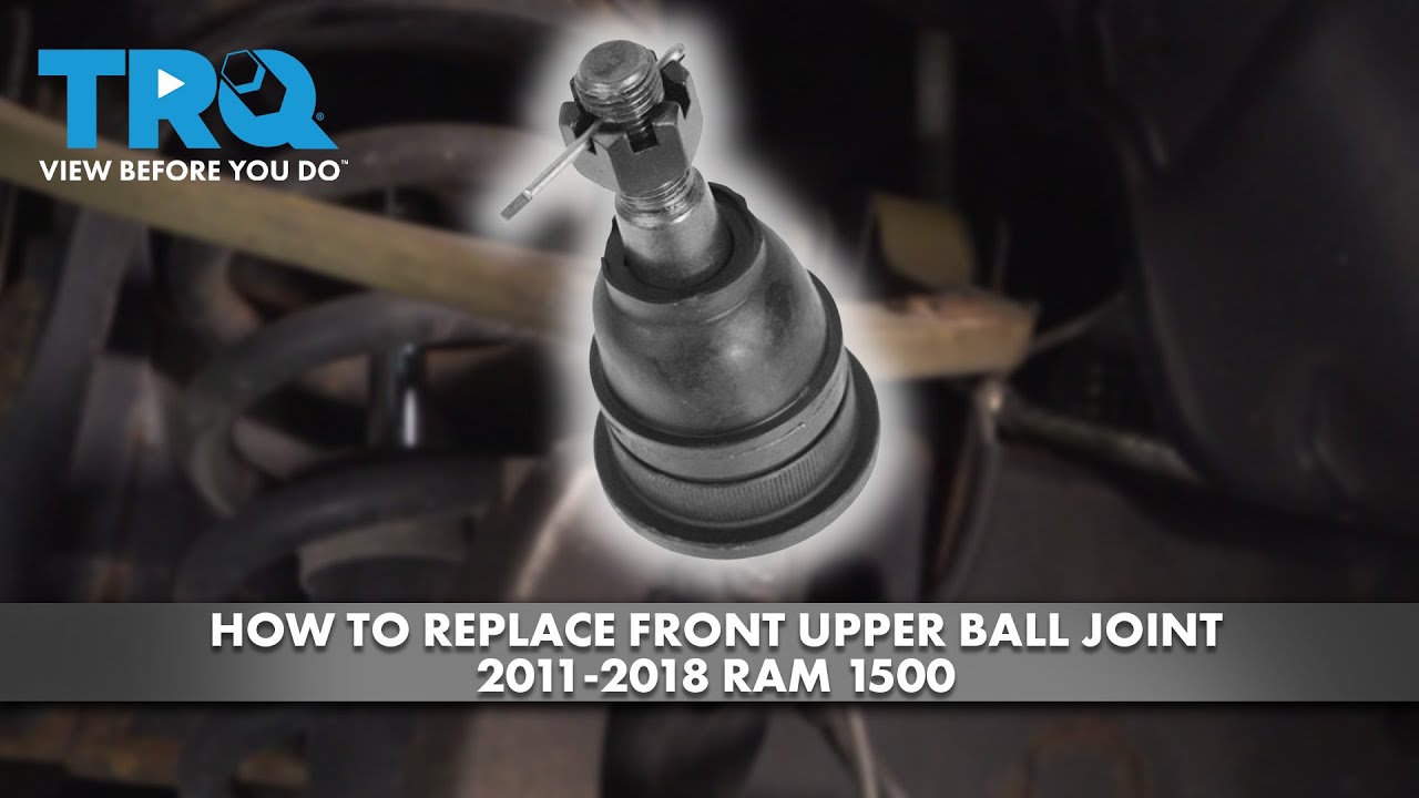 Как заменить передний верхний шаровой шарнир Ram 1500 2011-2018