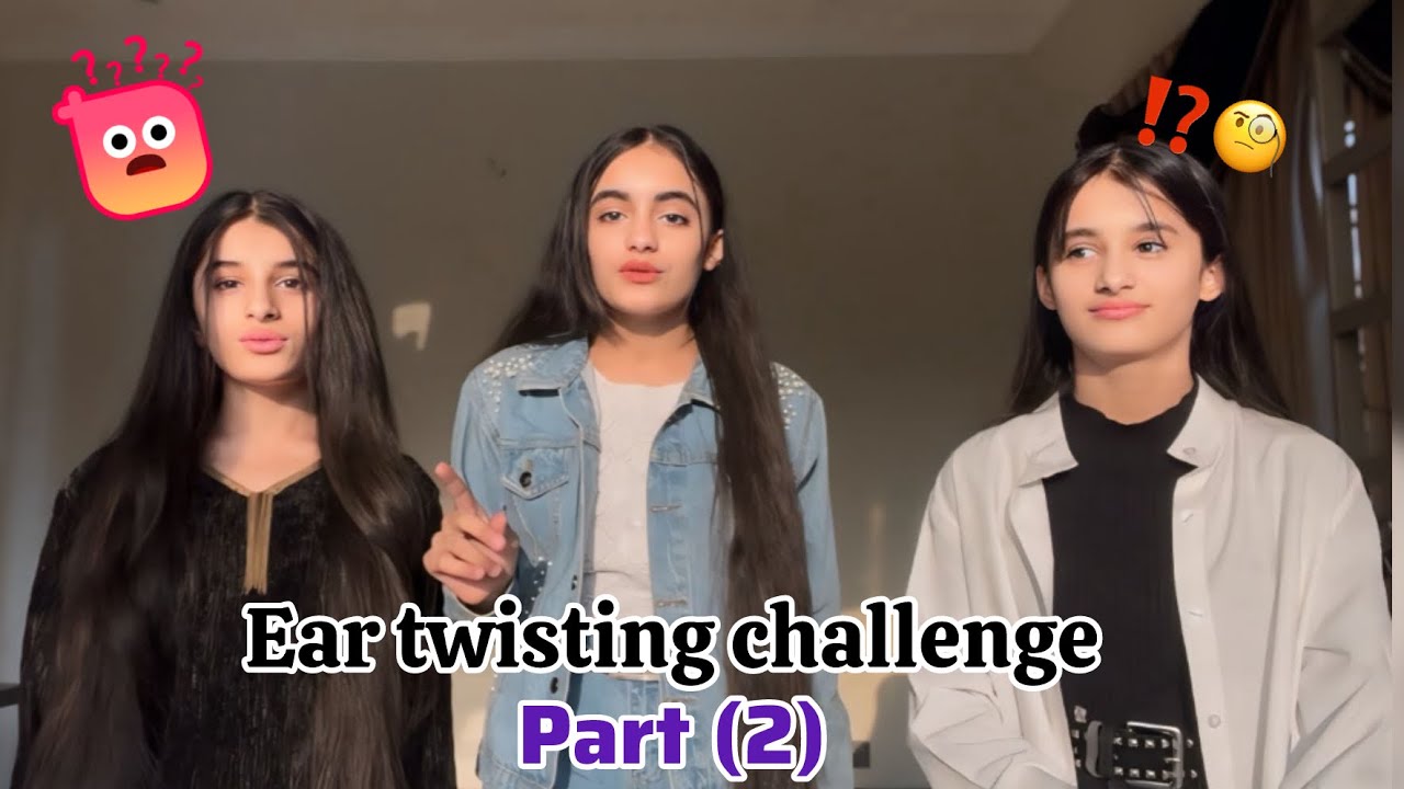 Ear Twisting Challenge Part 2 😭🔥|littlesistrology|