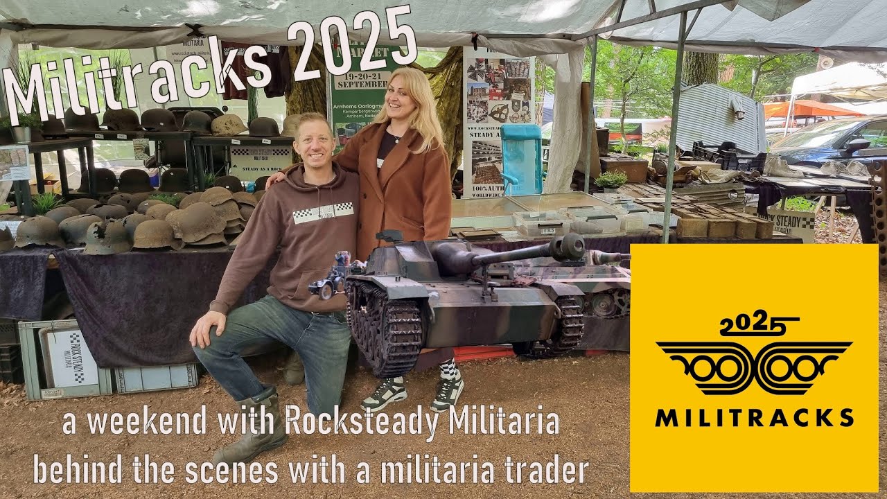 Militracks 2025 worlds largest WW2 event for German vehicles, a weekend with Rocksteady militaria