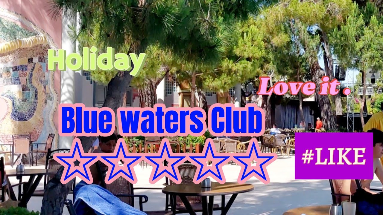 #bluewatersclub #holiday #beach #alanya ช่วงนี่ชาวยุโรปมาพักผ่อนที่ตุรกีเยอะมาก
