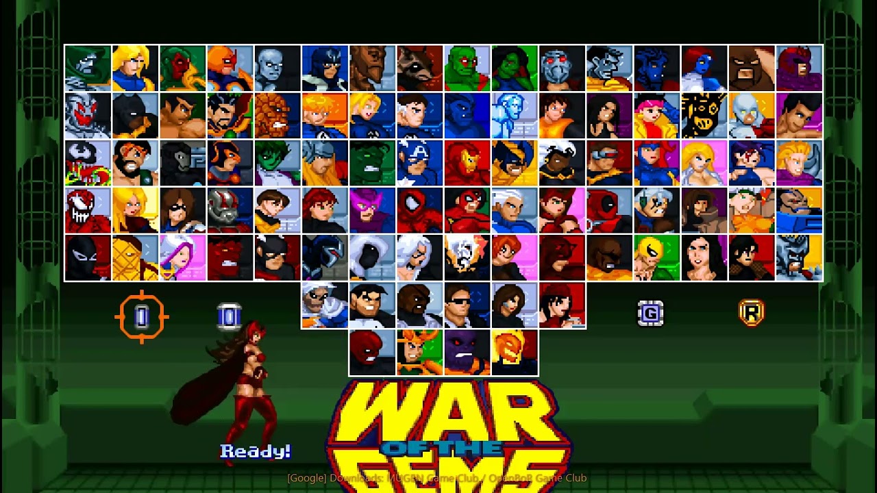 ⭐👉 Marvel Infinity War: War of Gems | OpenBoR Games
