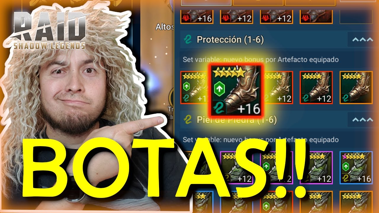Encuentra tus mejores BOTAS!!! Guia de artefactos | RAID SHADOW LEGENDS Espanol