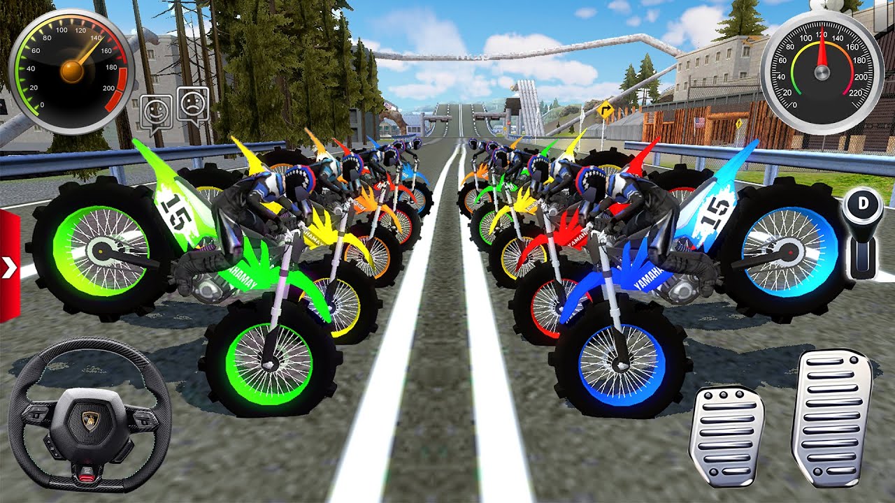 Extreme Motocross Dirt Bike Stunt Racing #1 - Motor Bike Impossible Tricks - Android / IOS Gameplay
