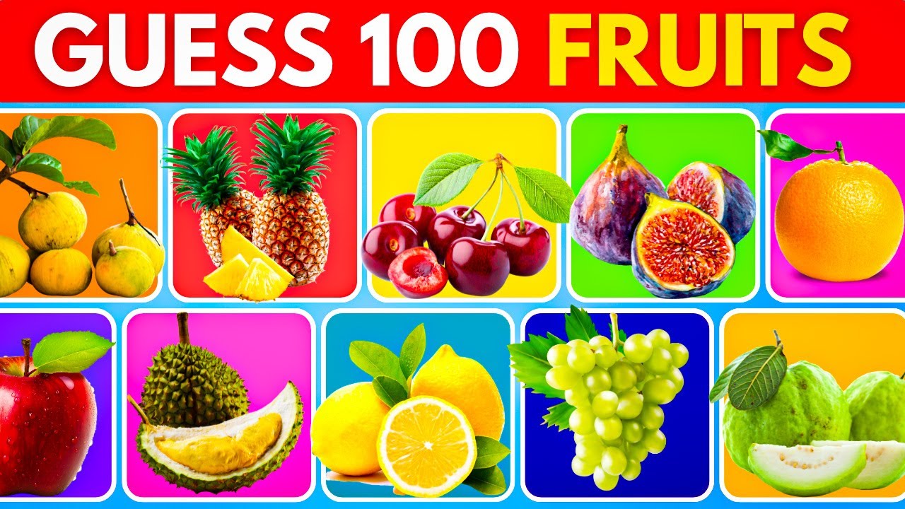 Угадай фрукт за 5 секунд 🍇🍉🍎🍌 | Легко до невозможного