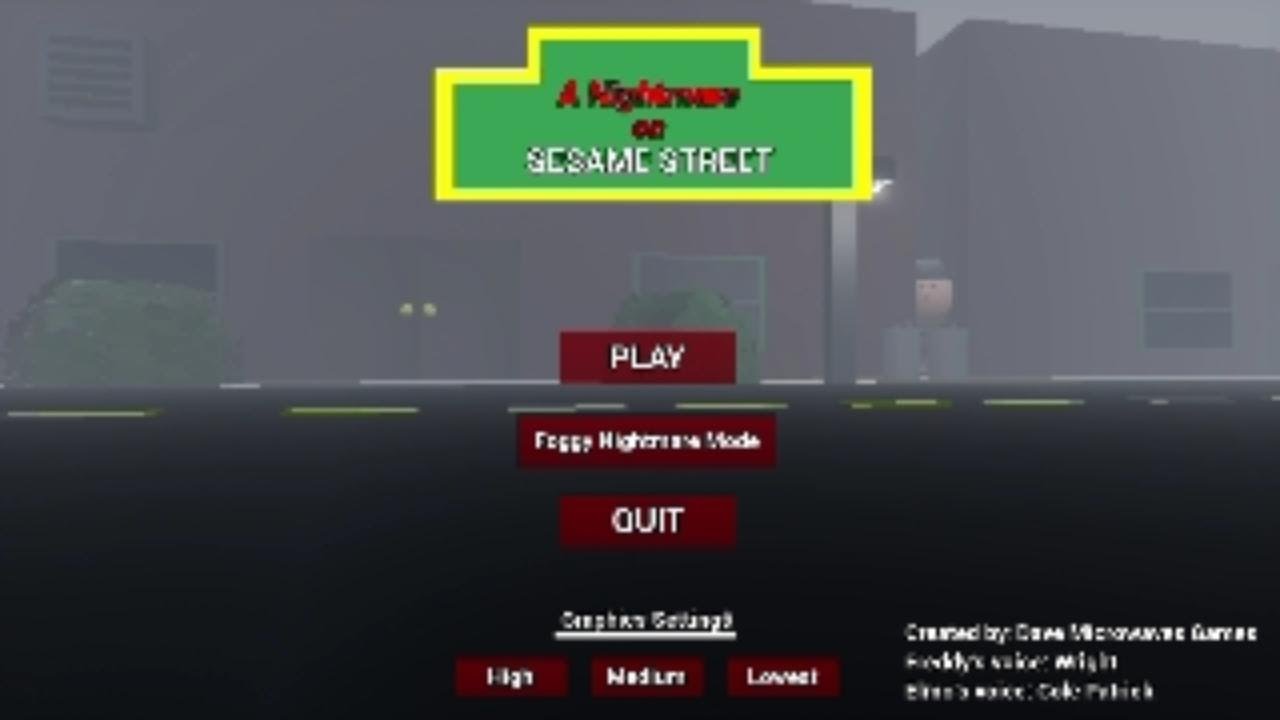 A Nightmare on Sesame Street