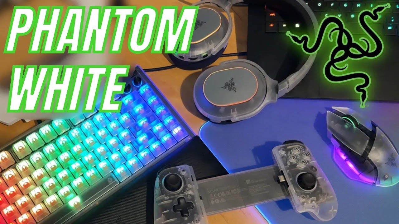 Razer's GHOSTLY Phantom White Peripherals | Are They Worth It? 👻