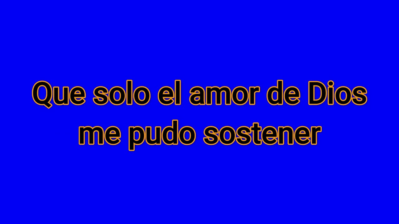 Dulce Amor De Dios  Marino  Karaoke