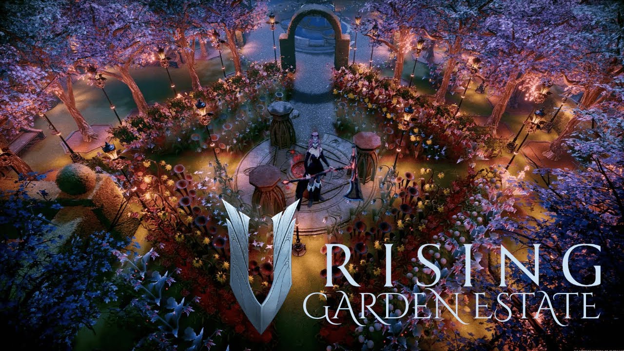 ALL the FLOWERS! V Rising Garden Estate Full Tour