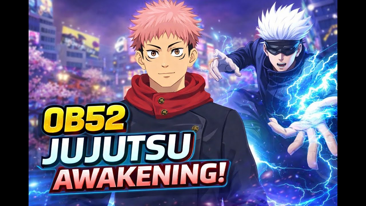 OB52 JUJUTSU AWAKENING 🔥 New Skins & Powers Revealed!