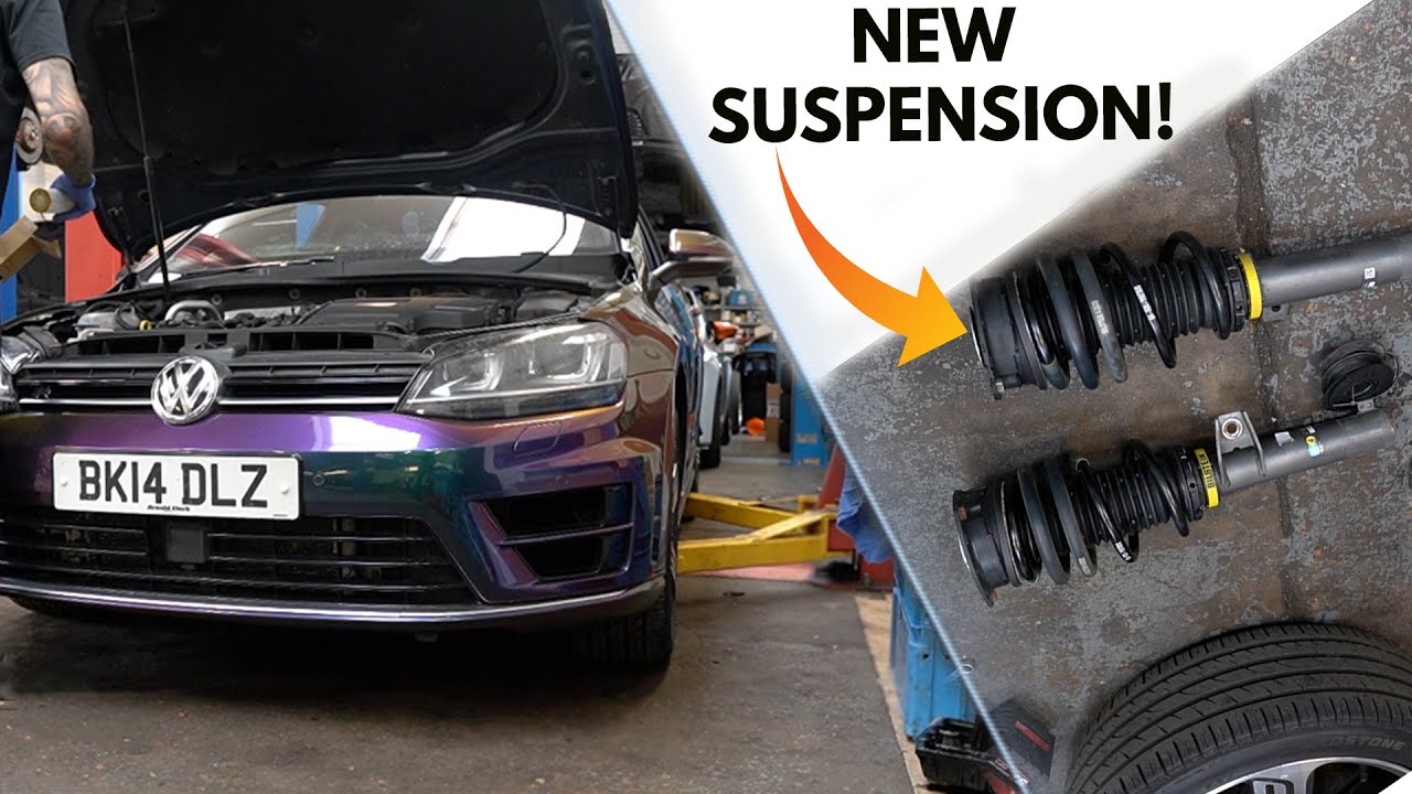 This BILSTEIN EVO S Suspension kit COMPLETELY changes the game! (My Stage 3 Golf R)