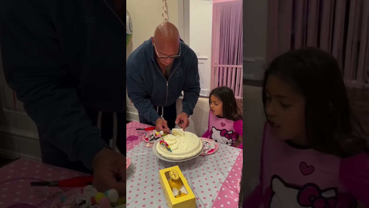 &ldquo;The Rock killed our birthday cake&rdquo; 😂🎂🤦🏽&zwj;♂️