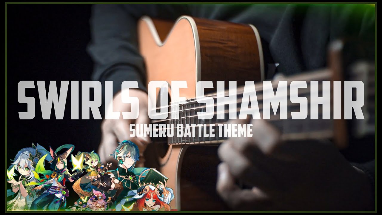 SUMERU BATTLE THEME - Guitar Cover [Genshin Impact 3.0] [TAB]