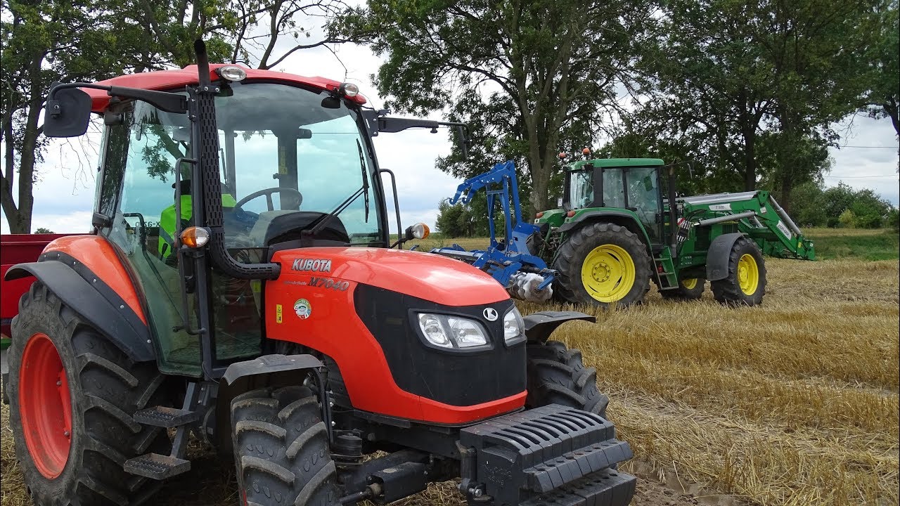 Talerzowanie i Siew Poplonu Na Pełnej [Kubota & John Deree 6910S]