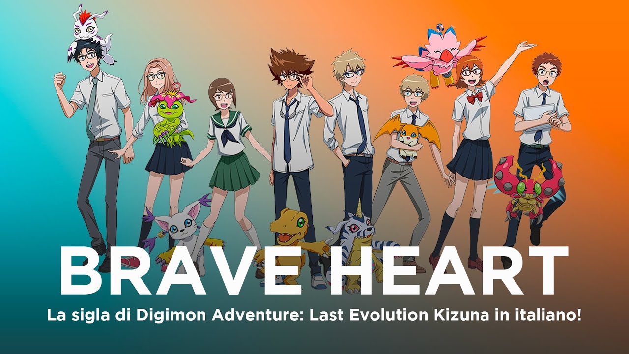 CUORE IMPAVIDO | Brave Heart | Italian Version | Digimon