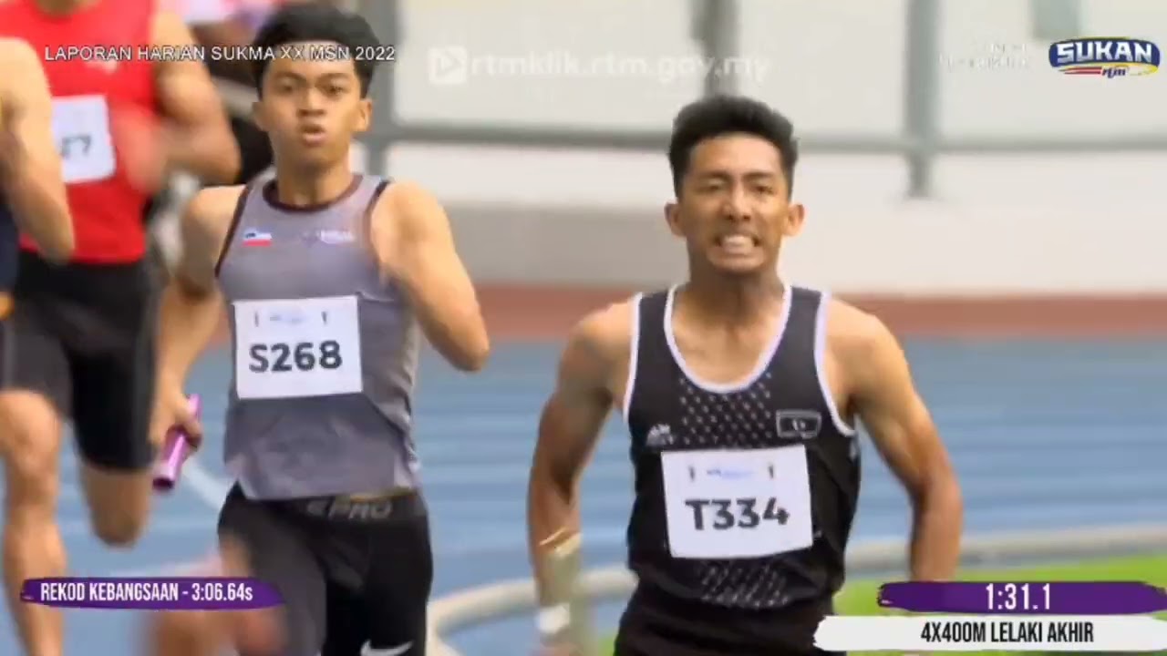 SUKMA 2022 - 4X400M LELAKI AKHIR