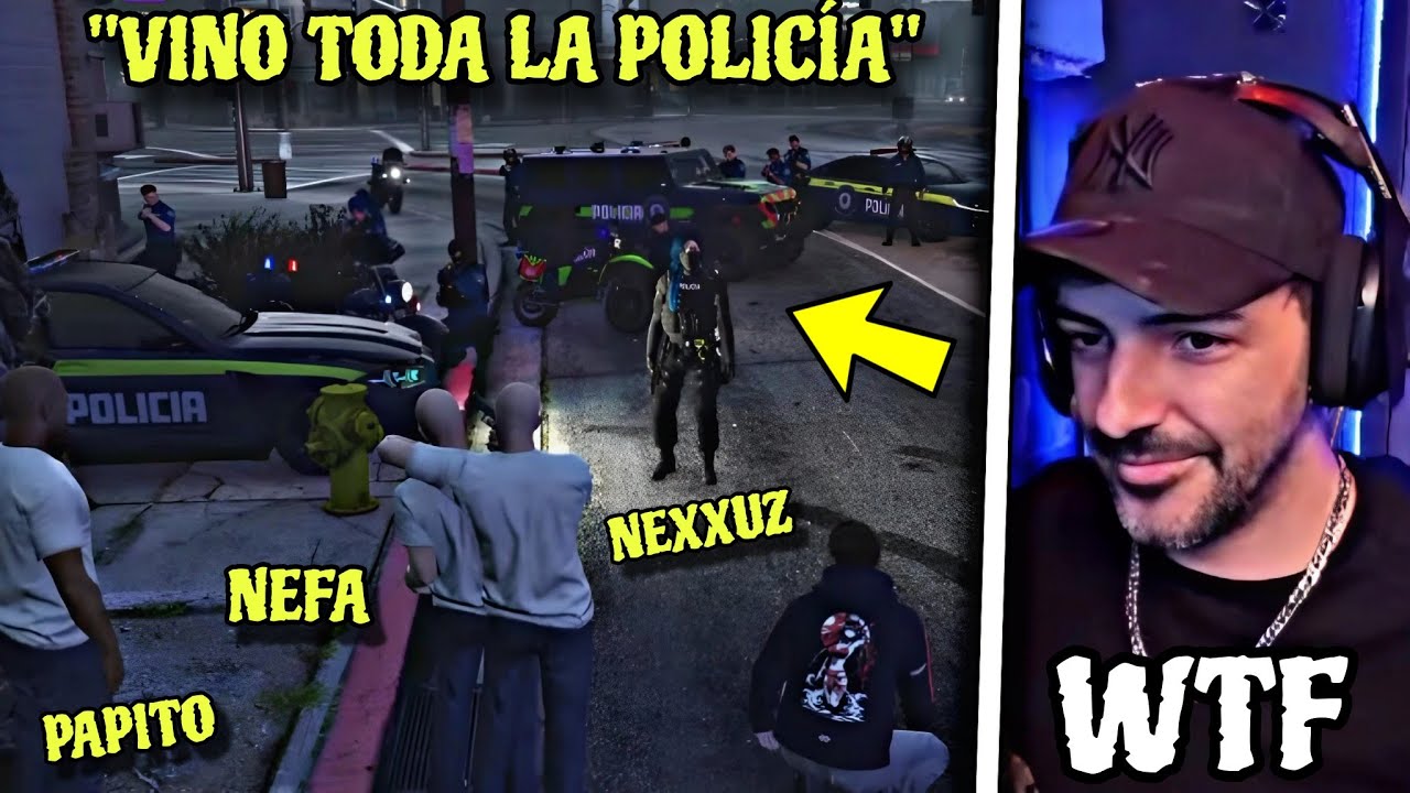 NEXXUZ PROTAGONIZA LA PERSECUCIÓN MÁS ÉPICA CONTRA TODA LA POLICÍA 😱 