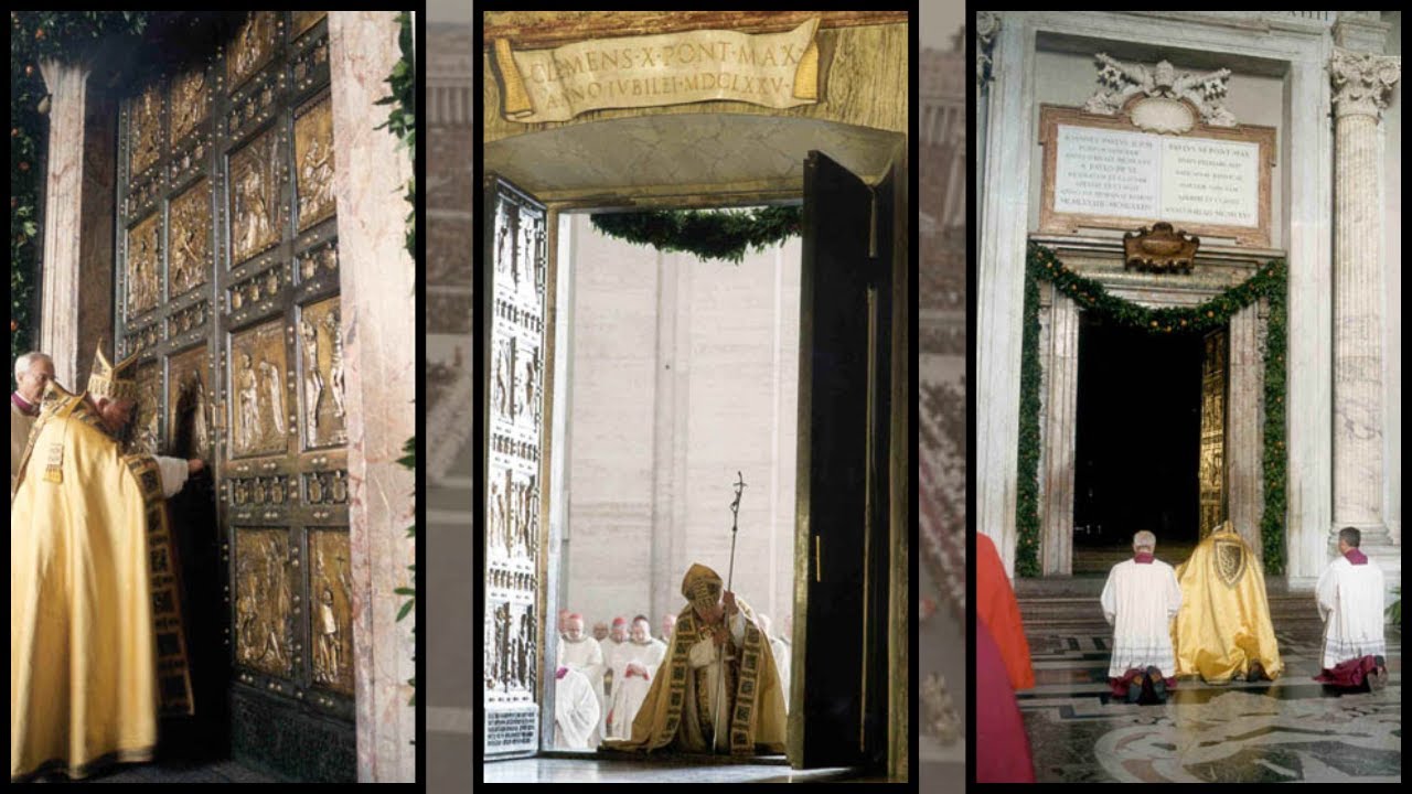 Chiusura della Porta Santa della Basilica Vaticana [6 gennaio 2001] [Magnum Jubilaeum A.D. 2000]