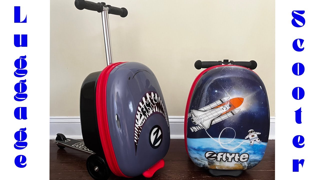 Z-Flyte Luggage Scooter Product Review