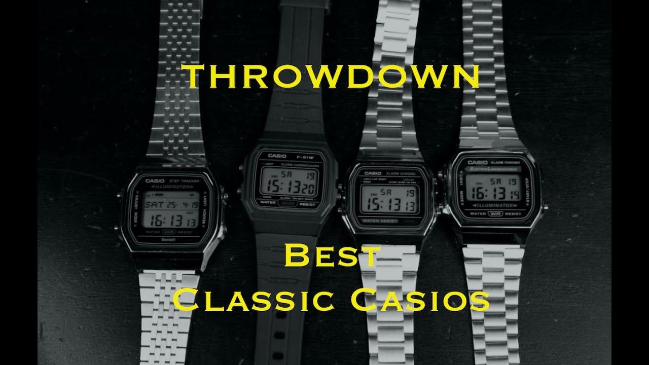 Throwdown E10  Classic Casios (F91W, A158, A168, ABL100)
