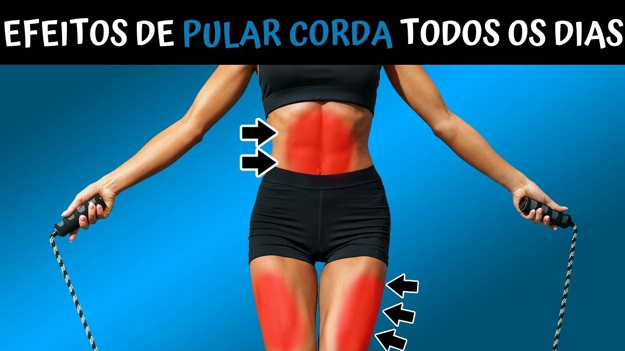Os Benefícios de Pular Corda: Tente Isso por 21 Dias e Veja o Seu Corpo Mudar Completamente