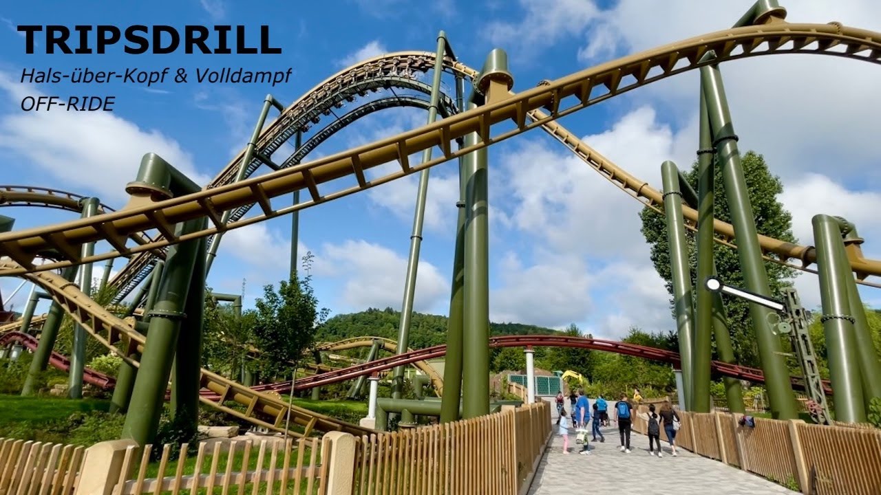Tripsdrill Walking Tour (Cleebronn, Germany) - Hals-über-Kopf & Volldampf Off-Ride