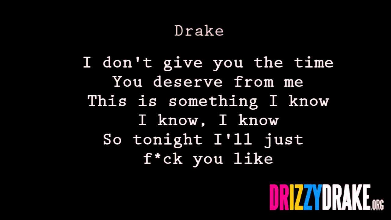Drake - November 18th Lyrics [Video]