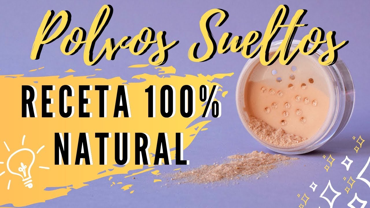 🤔 ¿Cómo hacer POLVO FACIAL SUELTO? | Receta 100% NATURAL 😎 - Curso de MAQUILLAJE NATURAL