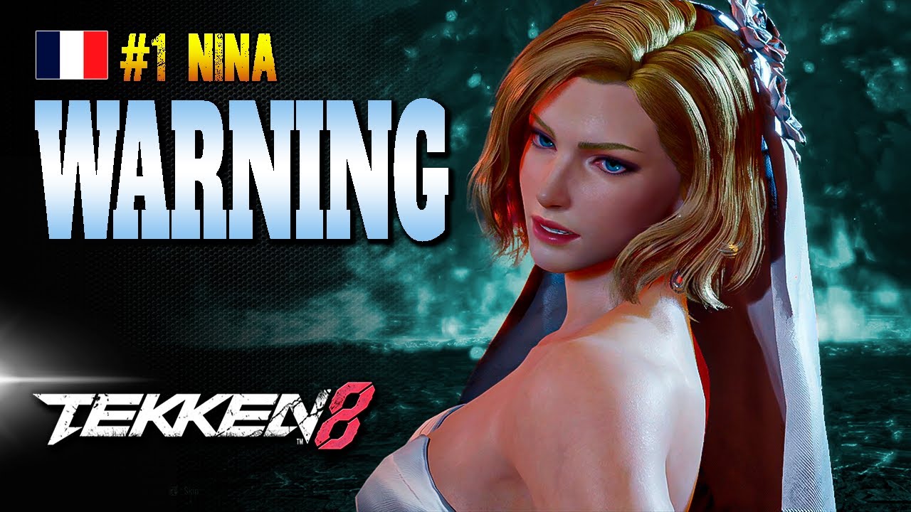 WARNING (Nina) ➤ Pro Player - Top Player - Rank #1 - Tekken 8 - God of Destruction - Ranked Match