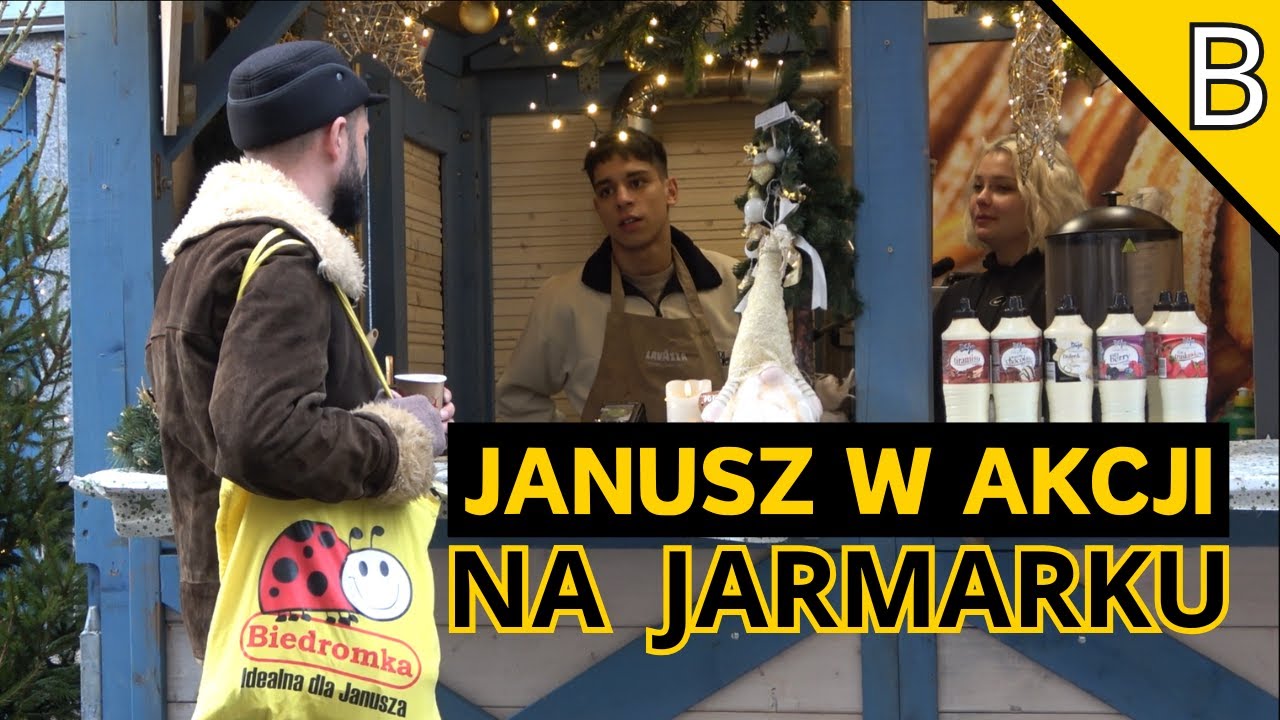 JANUSZ NA JARMARKU W GDAŃSKU
