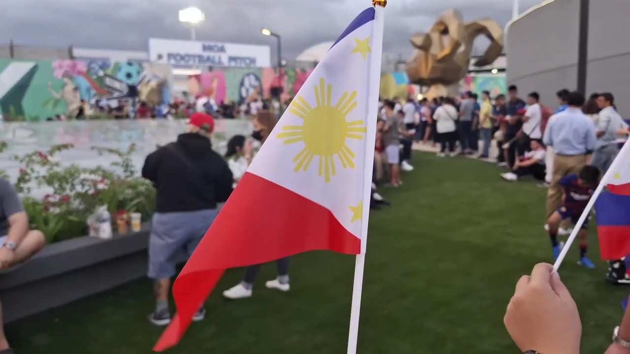 SM MOA SKY Highlight | MOA Football Pitch Filipinas Homecoming Exhibition
