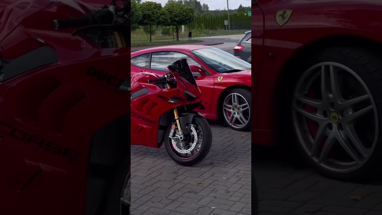 Ducati Red and Ferrari Red ❤️ 
