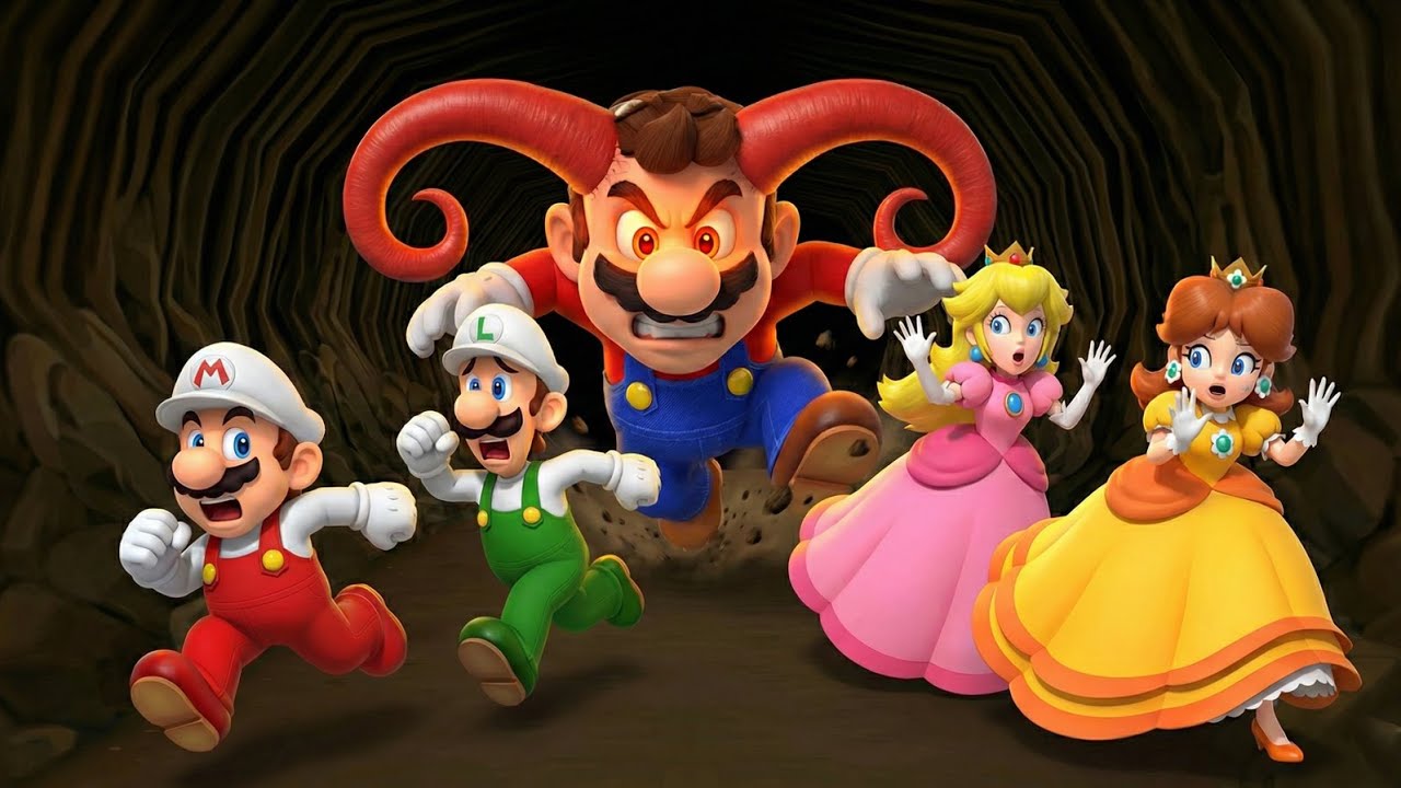 Mario Party 6 Funny Minigames - Mario Vs Peach Vs Luigi Vs Daisy