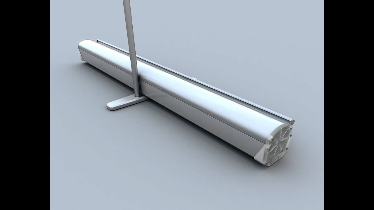 Roll Up Compact Retractable Banner Stand