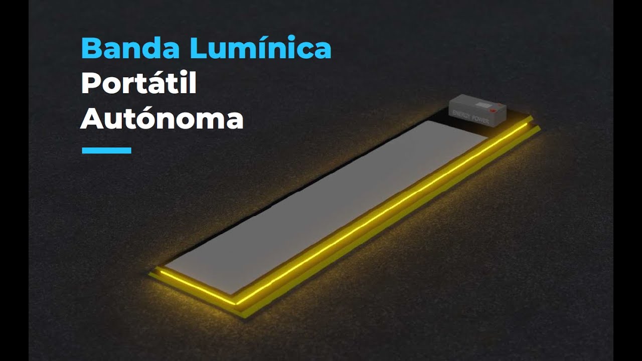 Banda Lumínica Portátil Autónoma